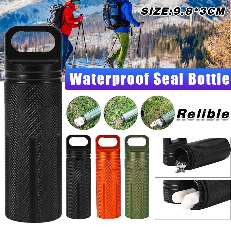 Waterproof Capsule Storage Bottle EDC Survival Kit Container Tool Outdoor 1PC