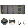 Portable Foldable Camouflage Solar Panel Charger