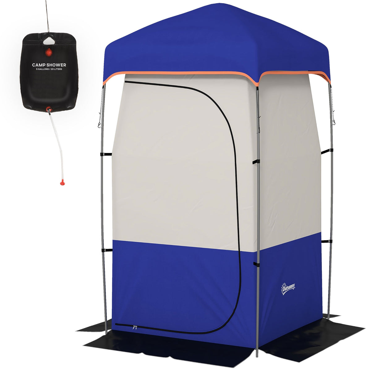 Camping Privacy Tent & Solar Shower Bag