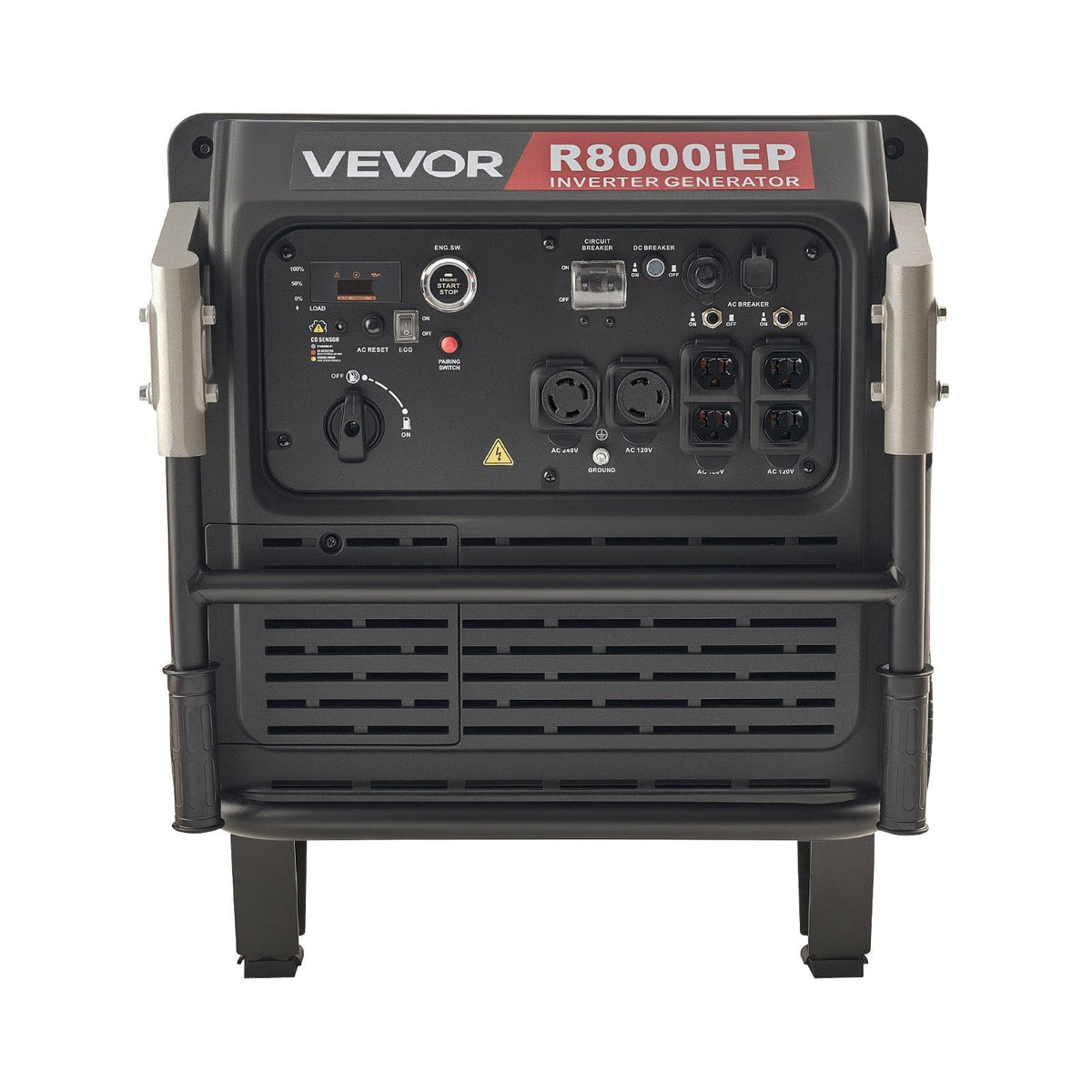 Inverter Generator, 10000W Peak Watt Quiet Inverter Generator, Remote Start Inverters Generators For Home Outdoor, Gas Powered, Stable Power, CO Sensor, RV Ready 1A & 2.1A Outlets, Long Run Time