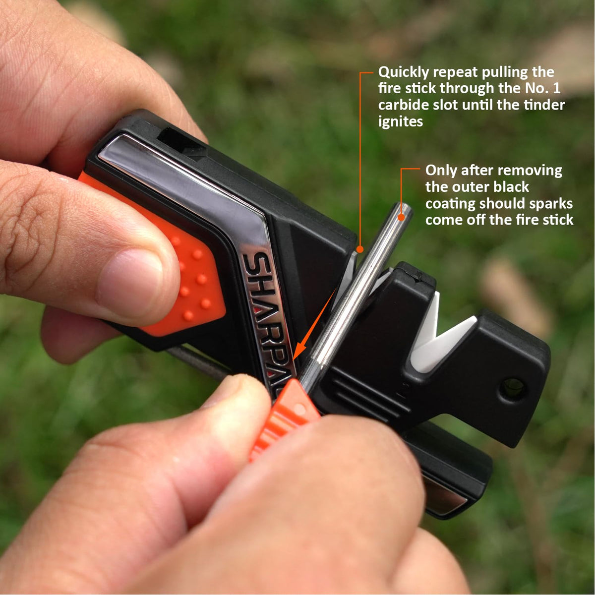 SHARPAL 101N 6-in-1 Sharpener & Survival Tool