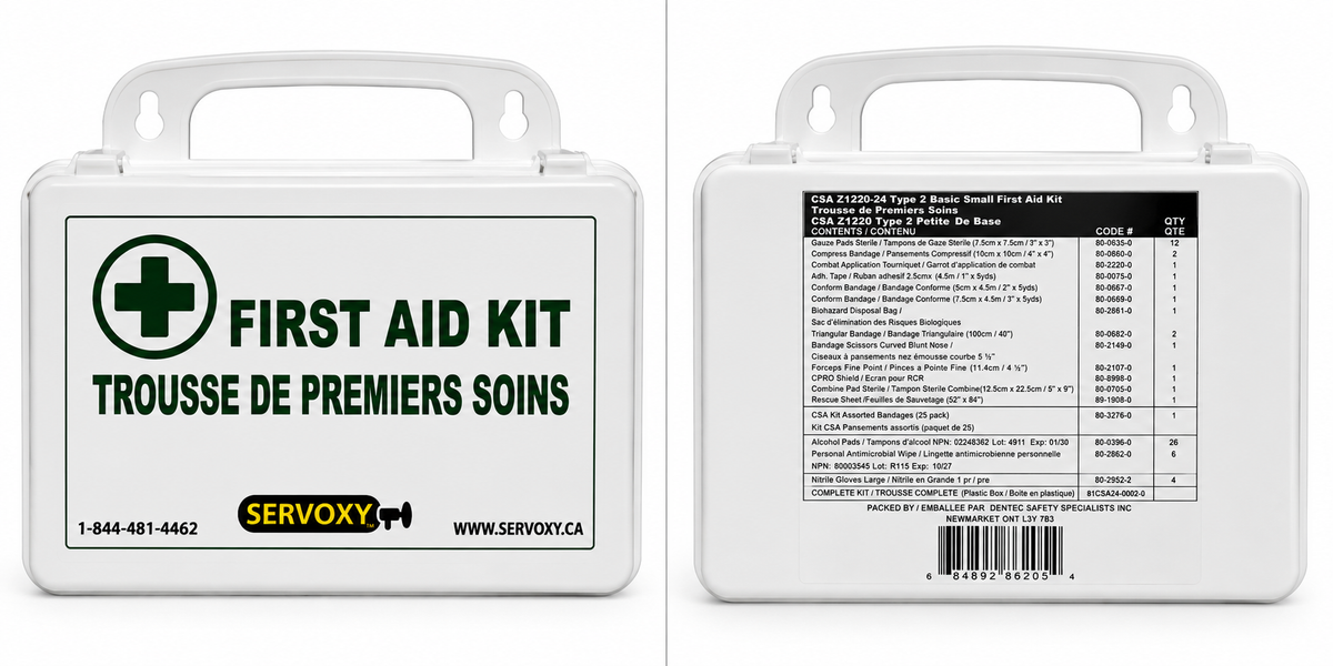CSA Type 2 Small First Aid Kit | Servoxy
