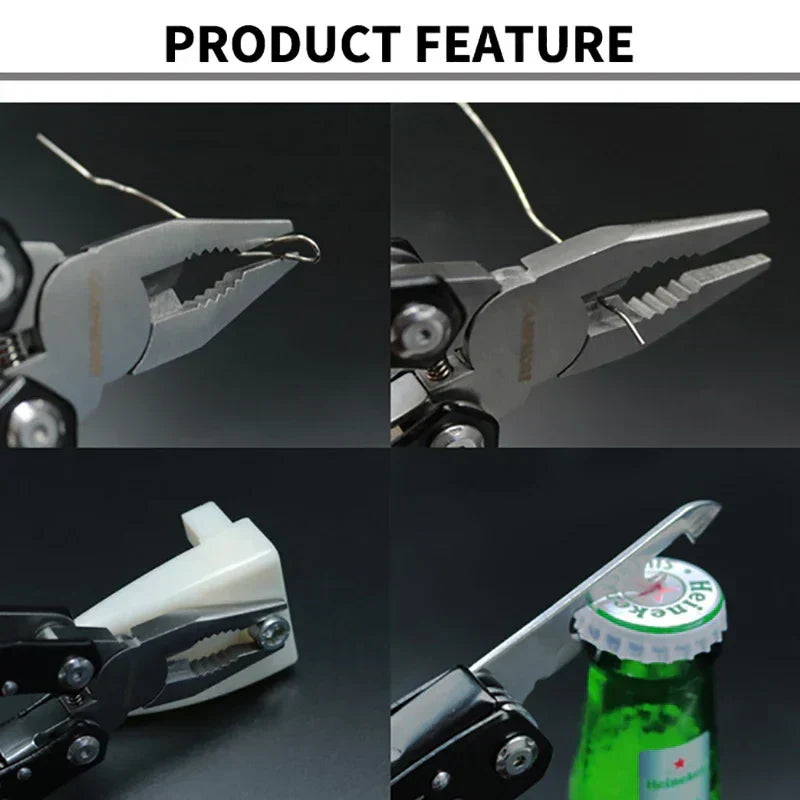 Outdoor Multitool Camping Portable Stainless Steel