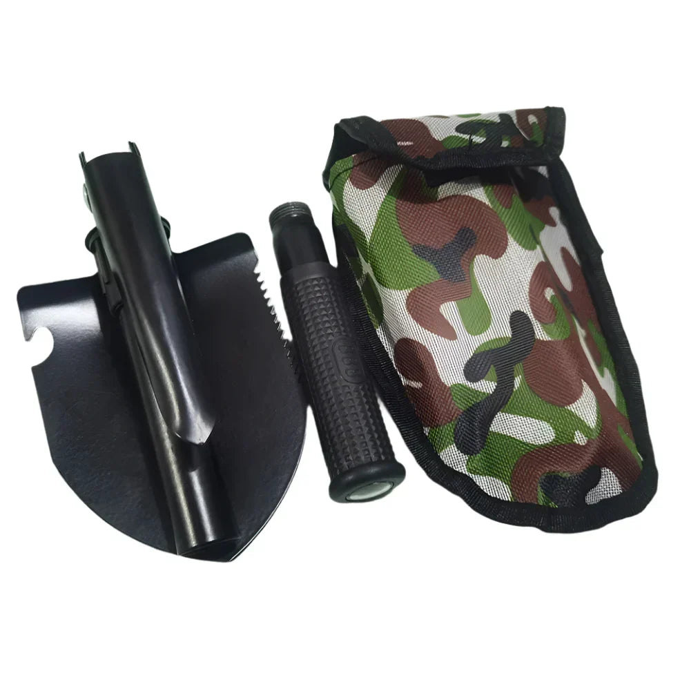 Multifunctional Military Folding Shovel Outdoor Tool Kit