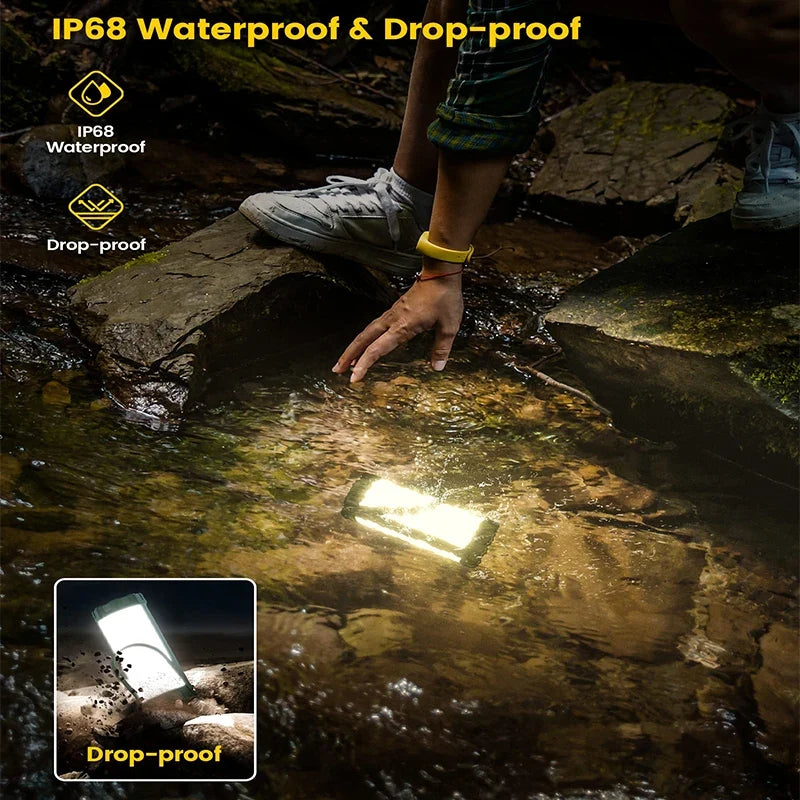 NNEOBA 106LED Survival Camping Lantern with Power Bank