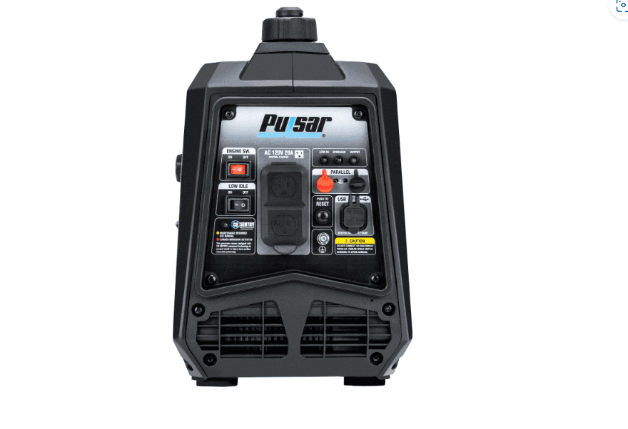 Pulsar 1600W Ultra-Light Portable Gas Inverter Generator with CO Sensor