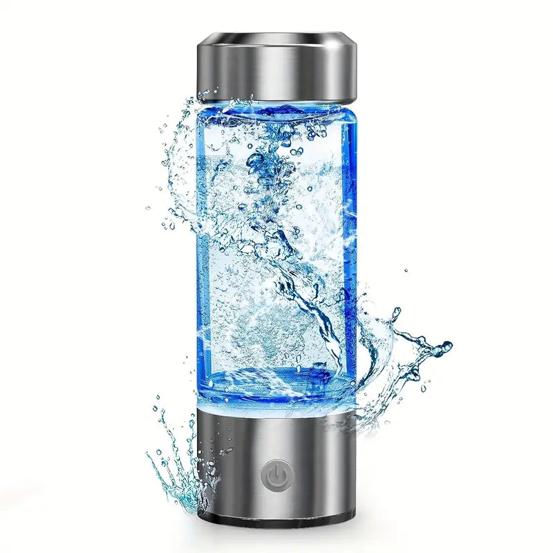 Portable Hydrogen Water Bottle Ionizer - Rechargeable Water Glass Cup