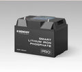 Pro 12V 100Ah Smart LiFePO4 Battery with Bluetooth & Self-Heating Technology